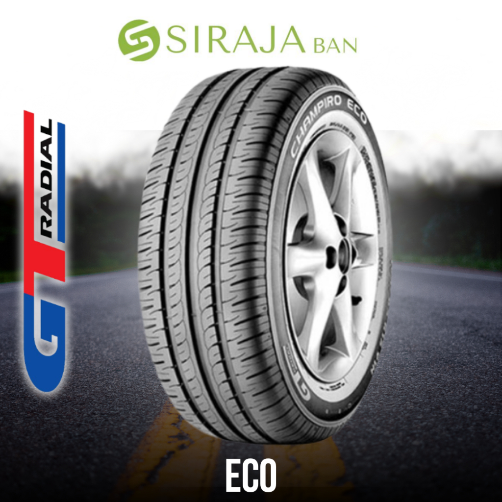 Ban Mobil 175/65 R14 GT Radial Champiro Eco Tahun 2025 Untuk Mobil Calya, Sigra, Brio, Agya, DLL.