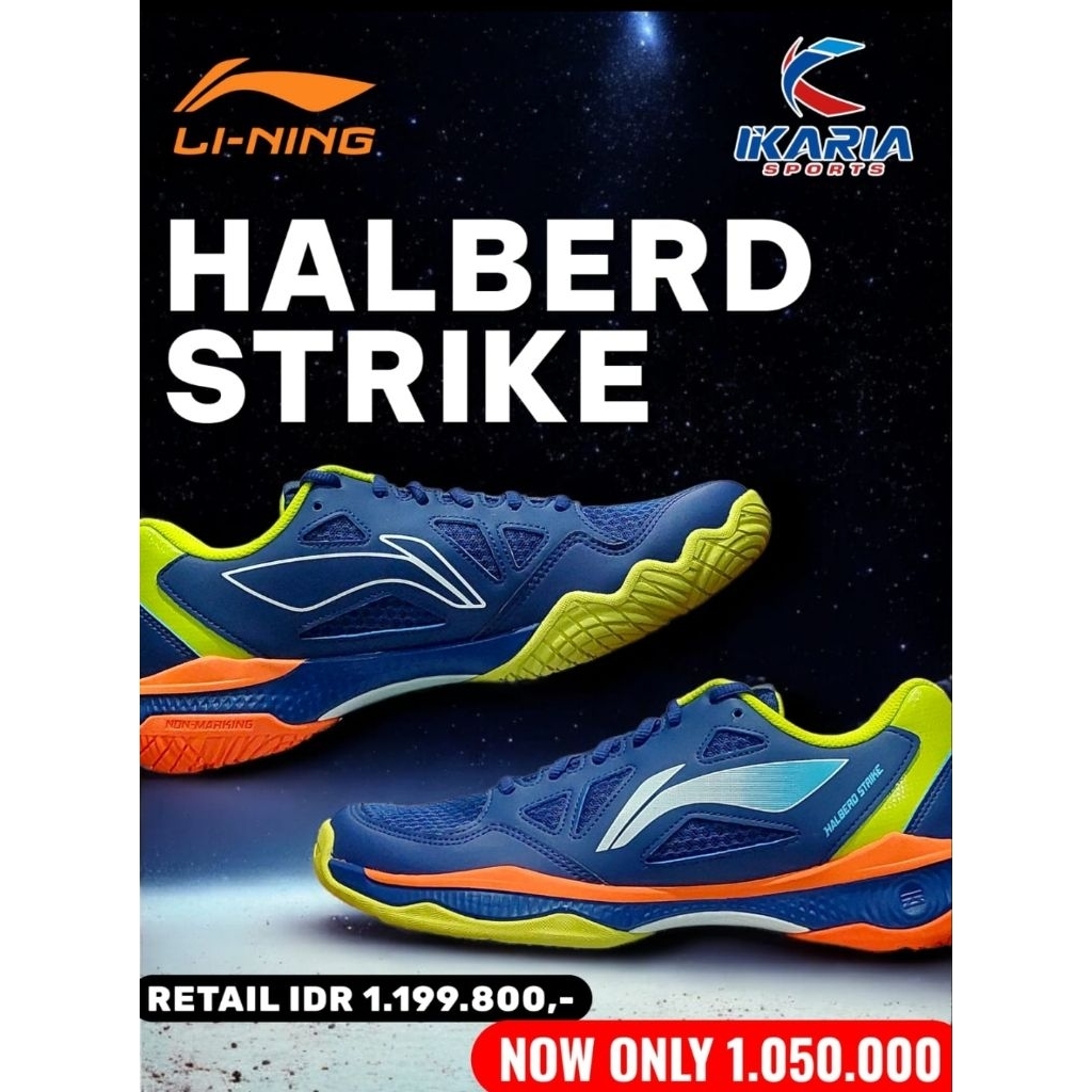SEPATU BADMINTON LINING HALBERD STRIKE