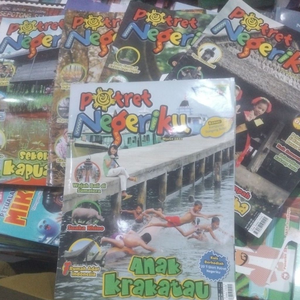 Majalah anak bekas Potret Negeriku