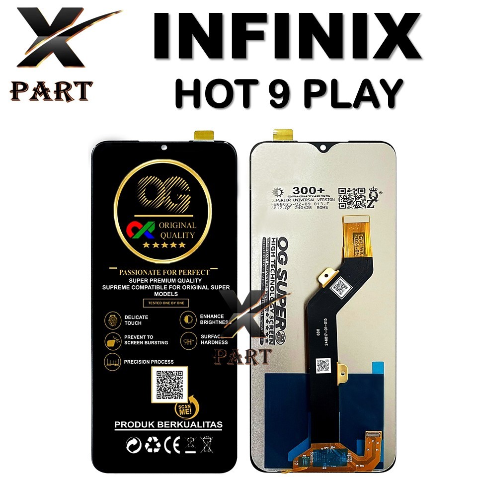 LCD TOUCHSCREEN INFINIX HOT 9 PLAY ORIGINAL COMPLETE