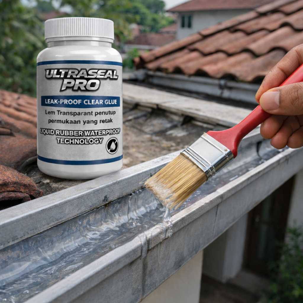 Slazybloom Ultraseal Pro 500Ml Lem Anti Bocor Serbaguna Transparan Waterproof Coating Pelindung