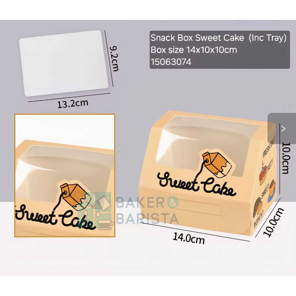 snack box sweet cake packaging kue dus hampers cake