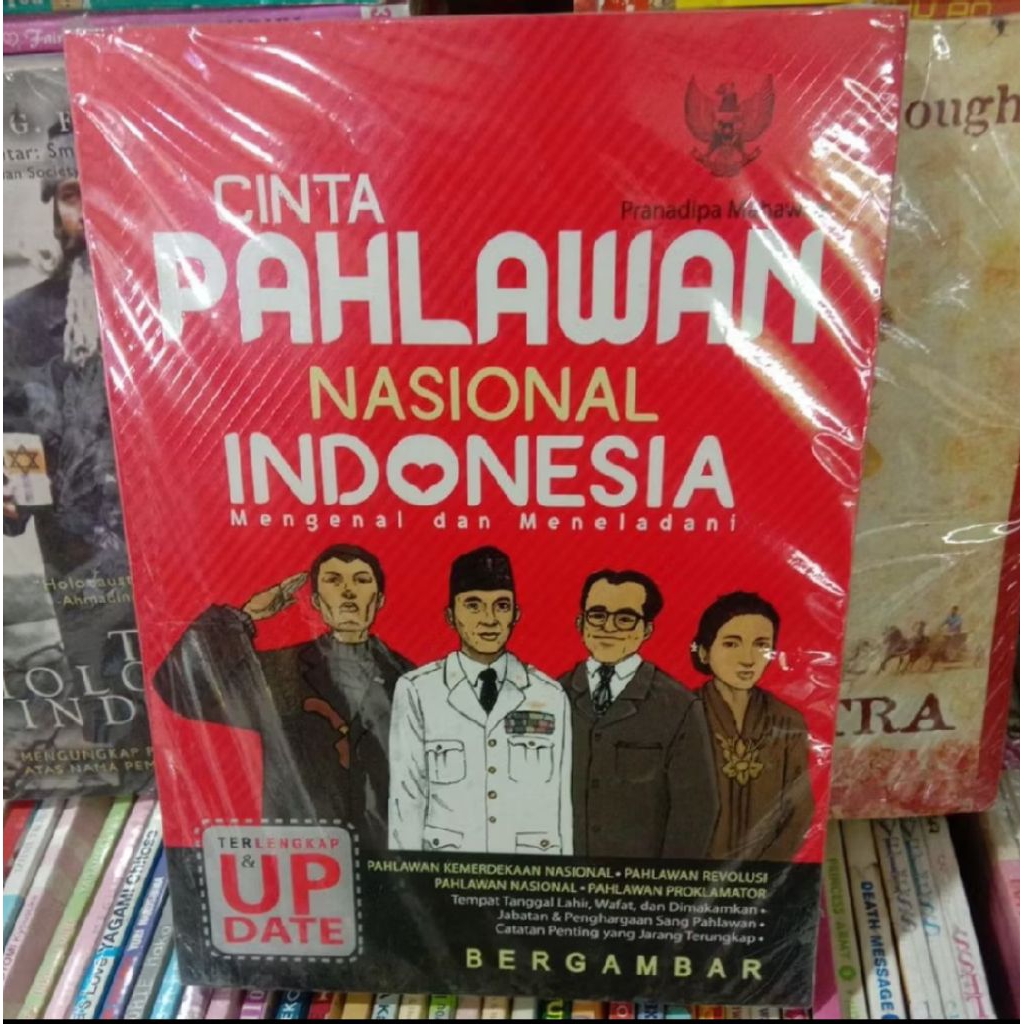 Buku Cinta Pahlawan Nasional Indonesia Bergambar