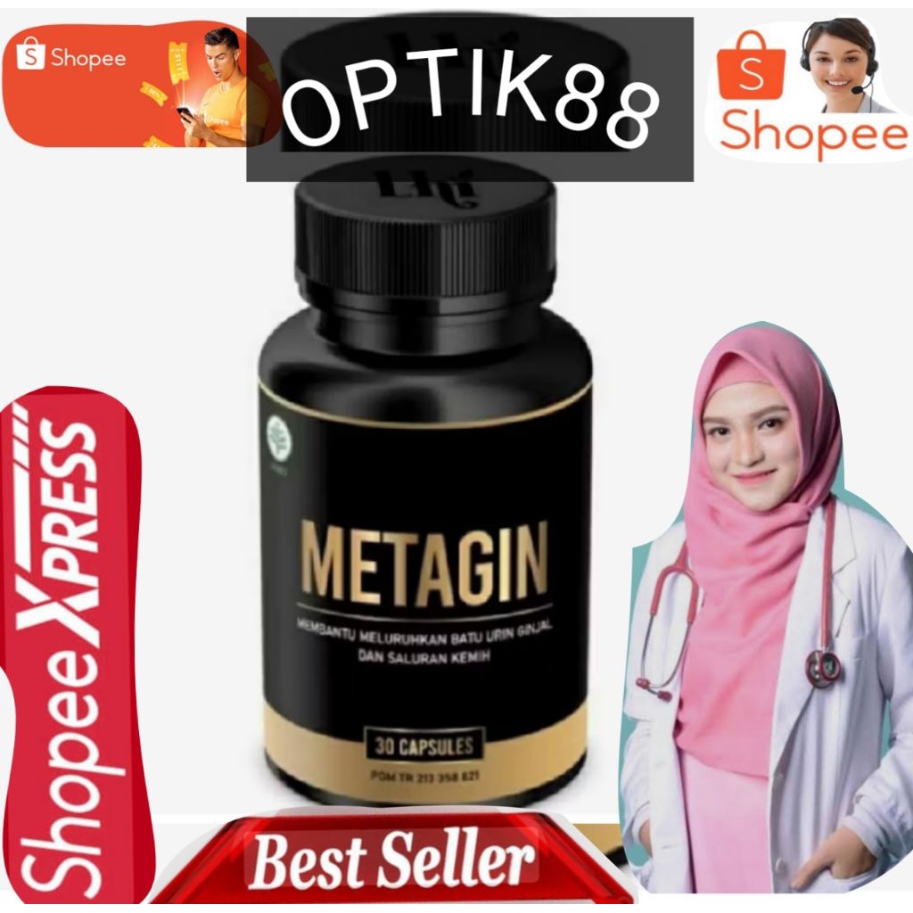 METAGIN Original Obat Menghancurkan Batu Ginjal Empedu Susah Kencing