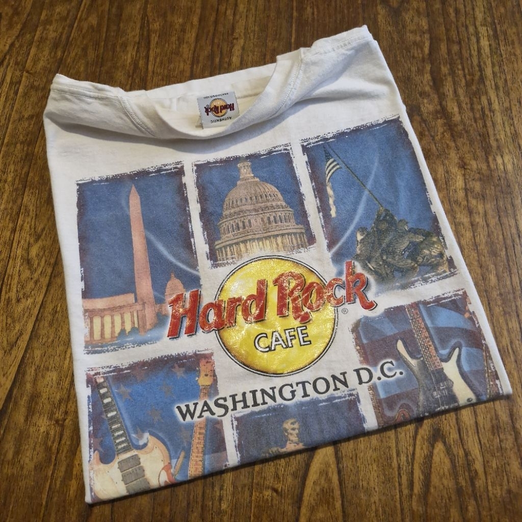 Kaos Hard Rock Cafe Washington DC Vintage