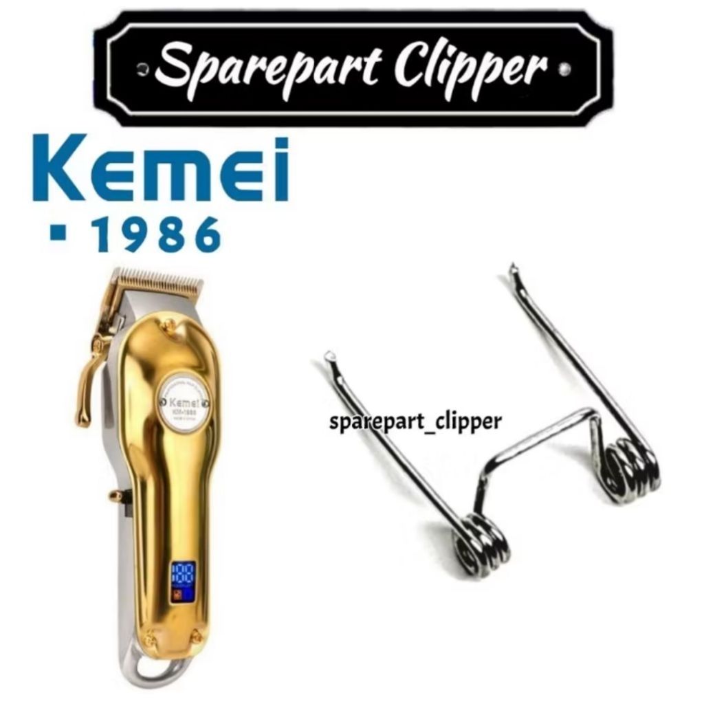 Per Kemei 1986 Spring Mesin Cukur Kemei 1986