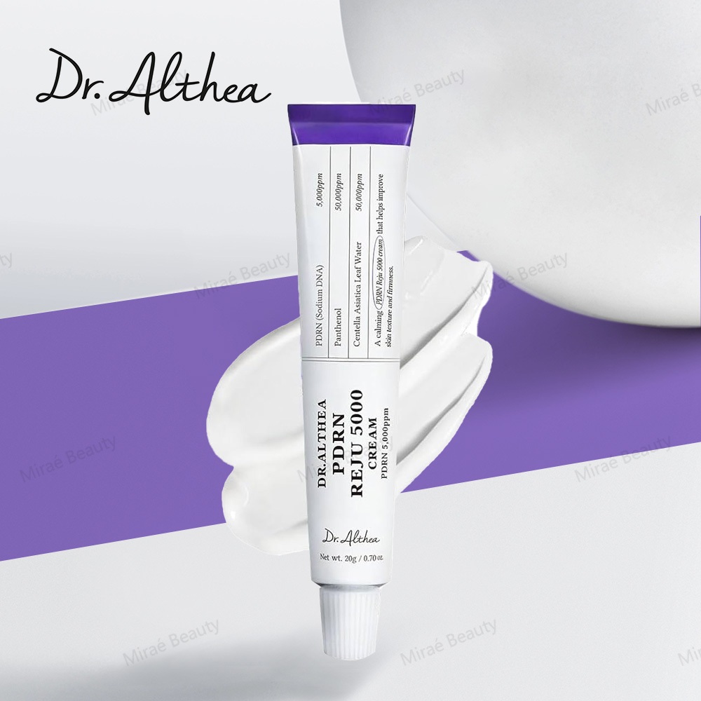 Dr. ALTHE4 PDRN Reju 5000 Cream 20g Krim Wajah Korea Melembapkan Memperbaiki Skin Barrier Mencerahka