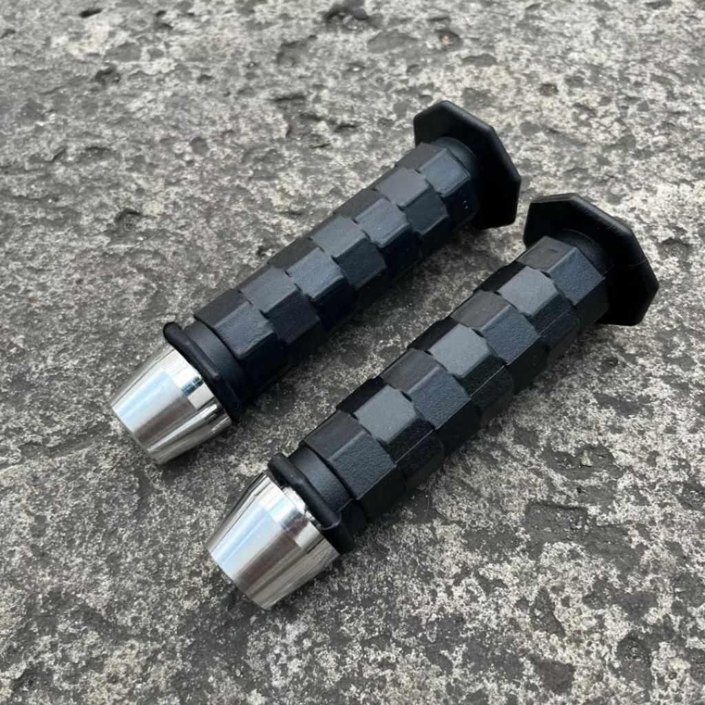 Promo sepasang handgrip octagon + jalu PCX universal semua motor
