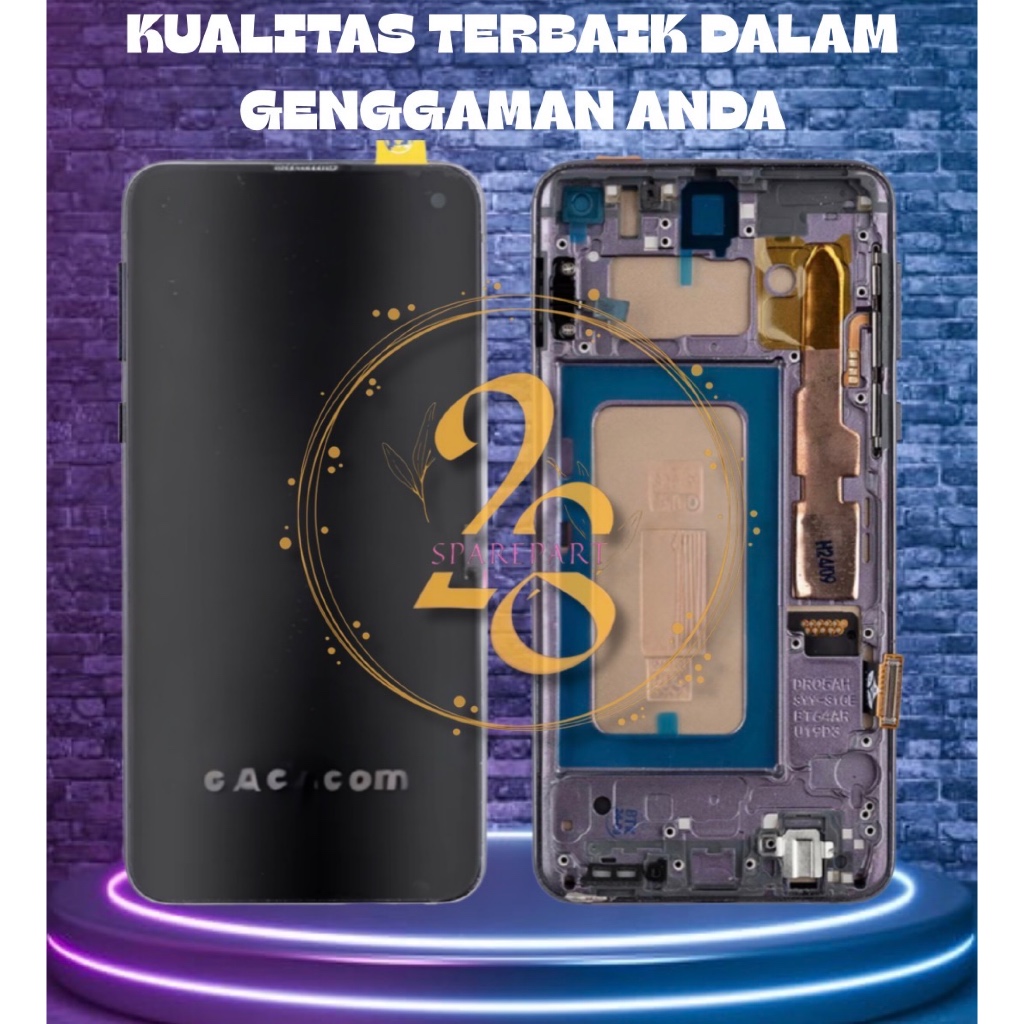 LCD TOUCHSCREEN + FRAME SAMSUNG S10E - G970 ORG - LCD FULLSET