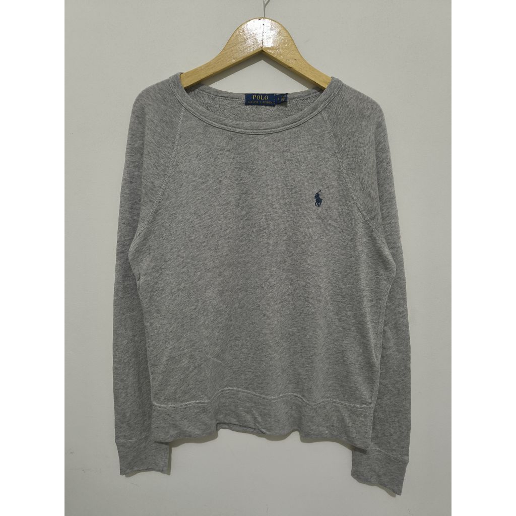Sweater Long Slevee Polo Ralph Lauren Lighy Grey size S-M