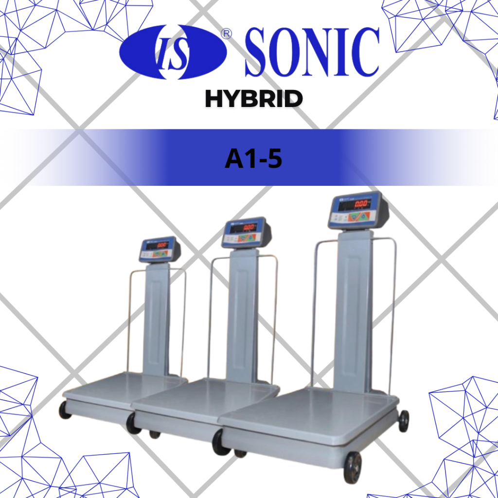 timbangan duduk digital hybrid 500kg / timbangan beras digital 500 kg