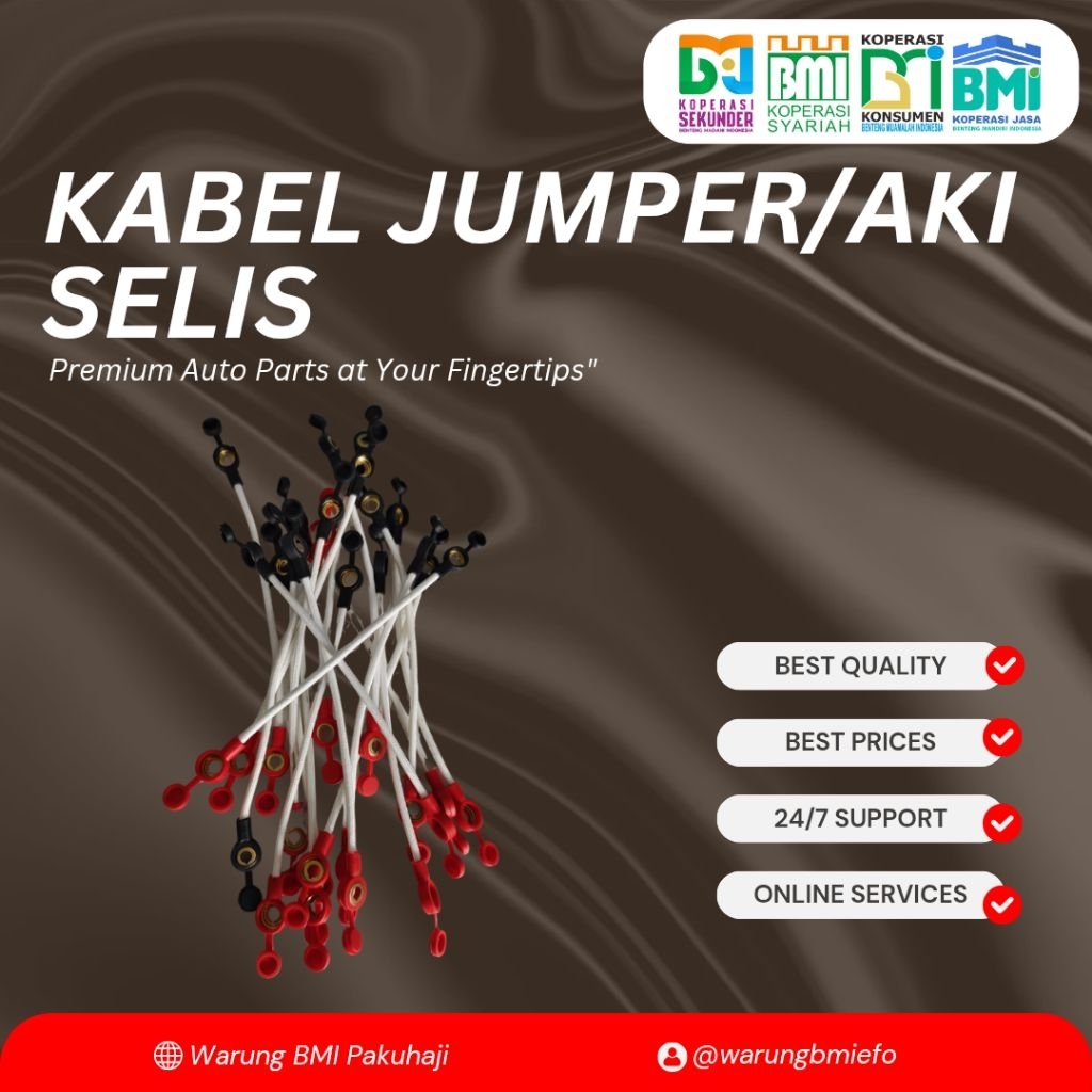 KABEL JUMPER/AKI SEPEDA LISTRIK