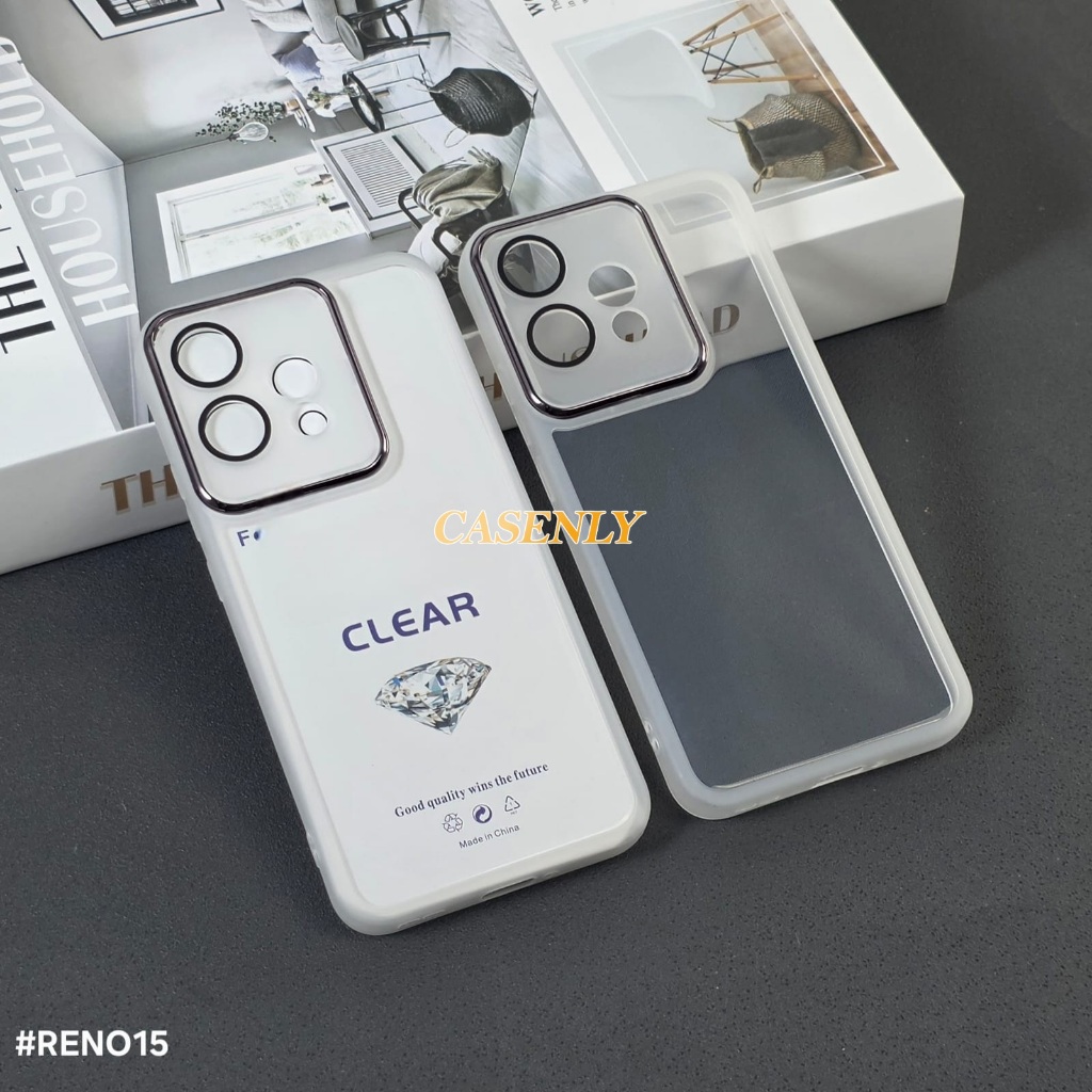 Case Oppo Reno 15 5G Oppo Reno 15F Soft clear Lens Kamera pelindung