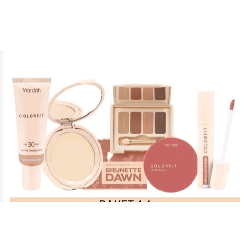 DAILYNEEDS - COLORFIT SERIES - SET MAKUEP SERIES - WARDAH COLORFIT