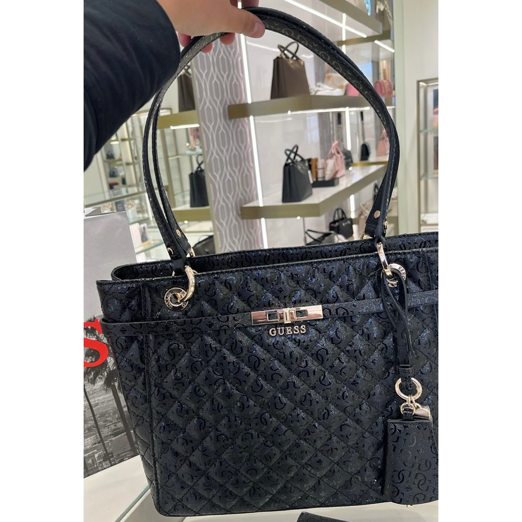 TAS GUESS IDRA NOEL TOTE BLACK (NEW)