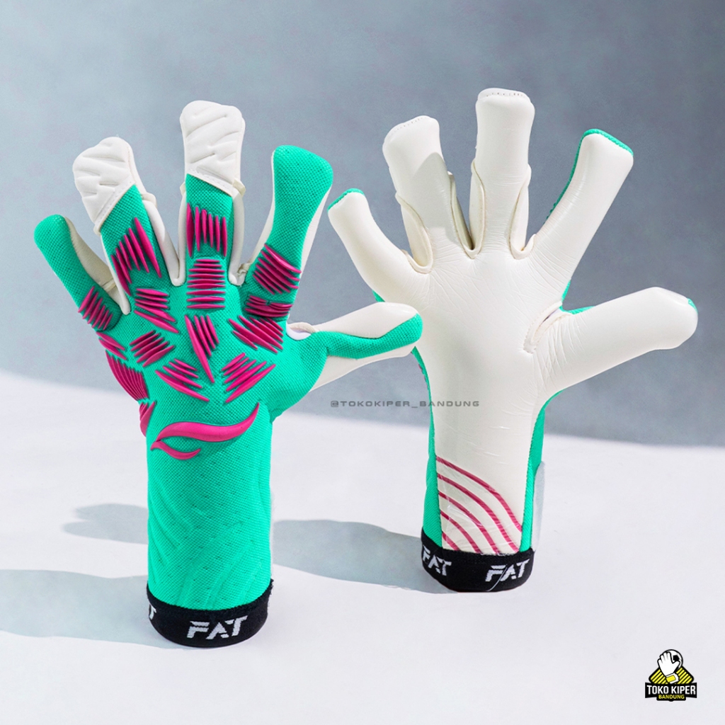 Sarung Tangan Kiper - FAT VENOM ALTUS VERTO GECKO CUT TOSKA/WHITE