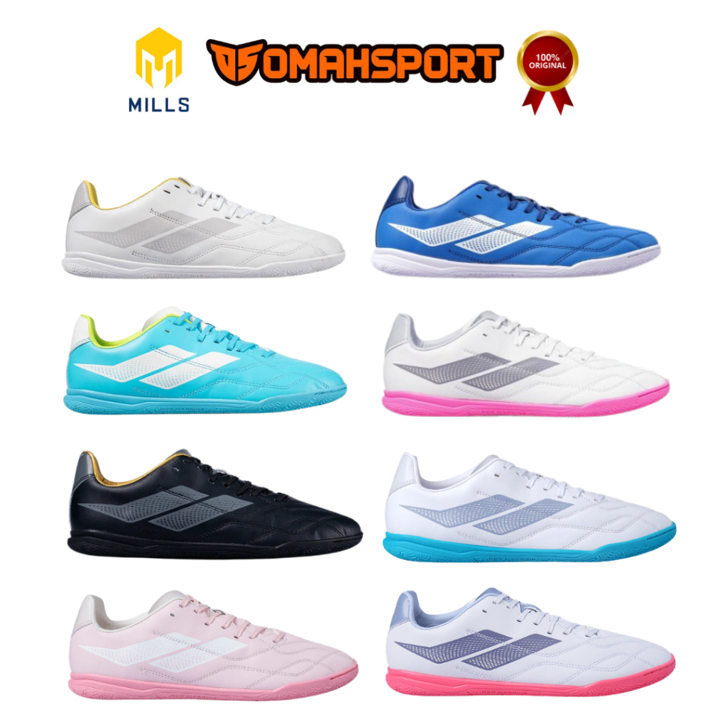 SEPATU FUTSAL ENZO IN MILLS ORIGINAL 100%