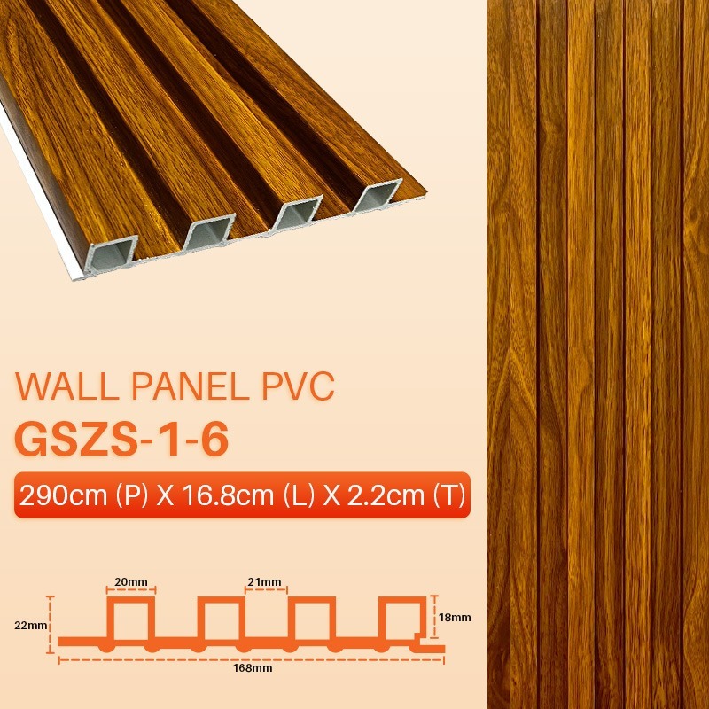 Wpc panel dinding 3 meter / wall panel / wall panel pvc dinding 3d / wpc panel outdoor indoor / wall
