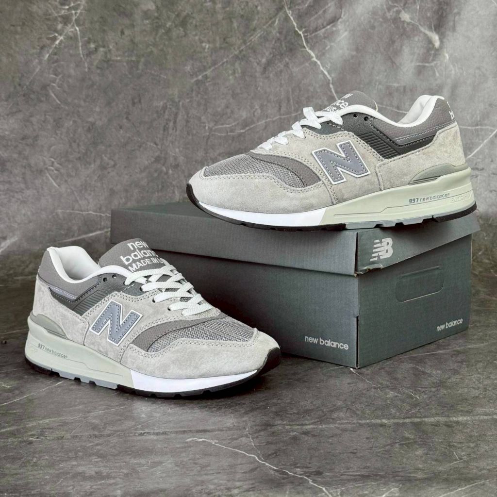 Sepatu Pria 997 Made In Usa Grey