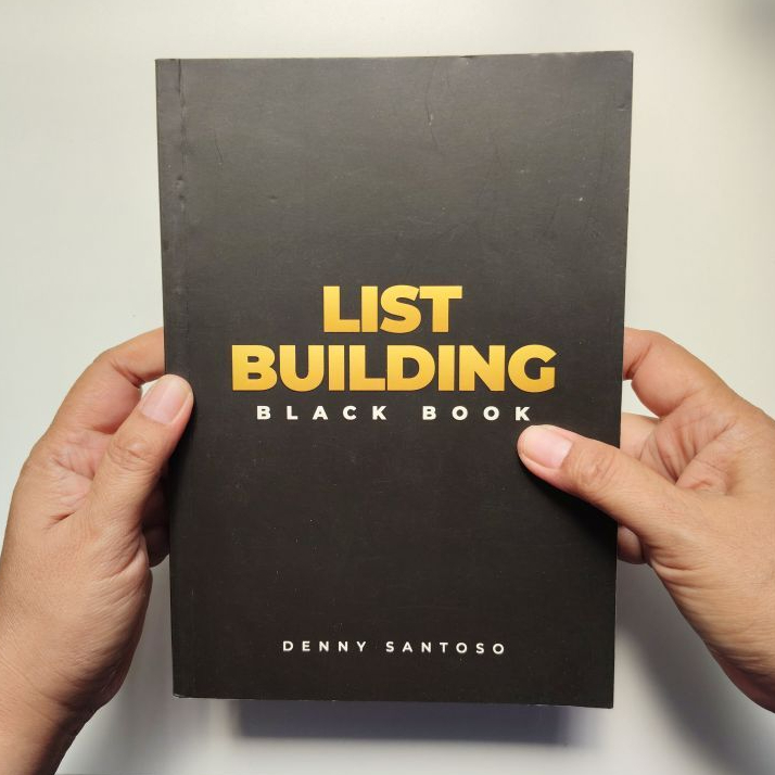 [Buku Fisik Second] Denny Santoso - List Building Black Book