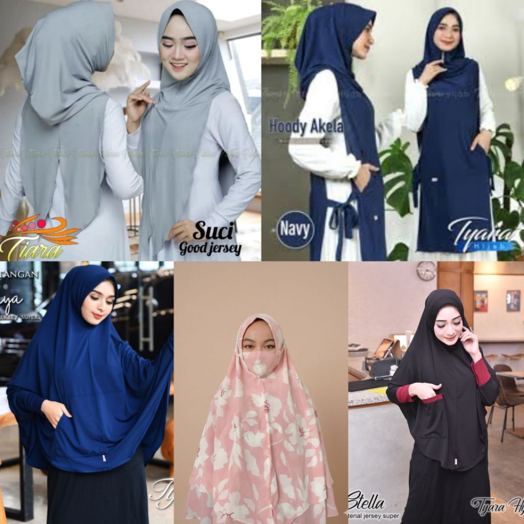 Aliya Bergo Tangan Ori Tyara Hijab