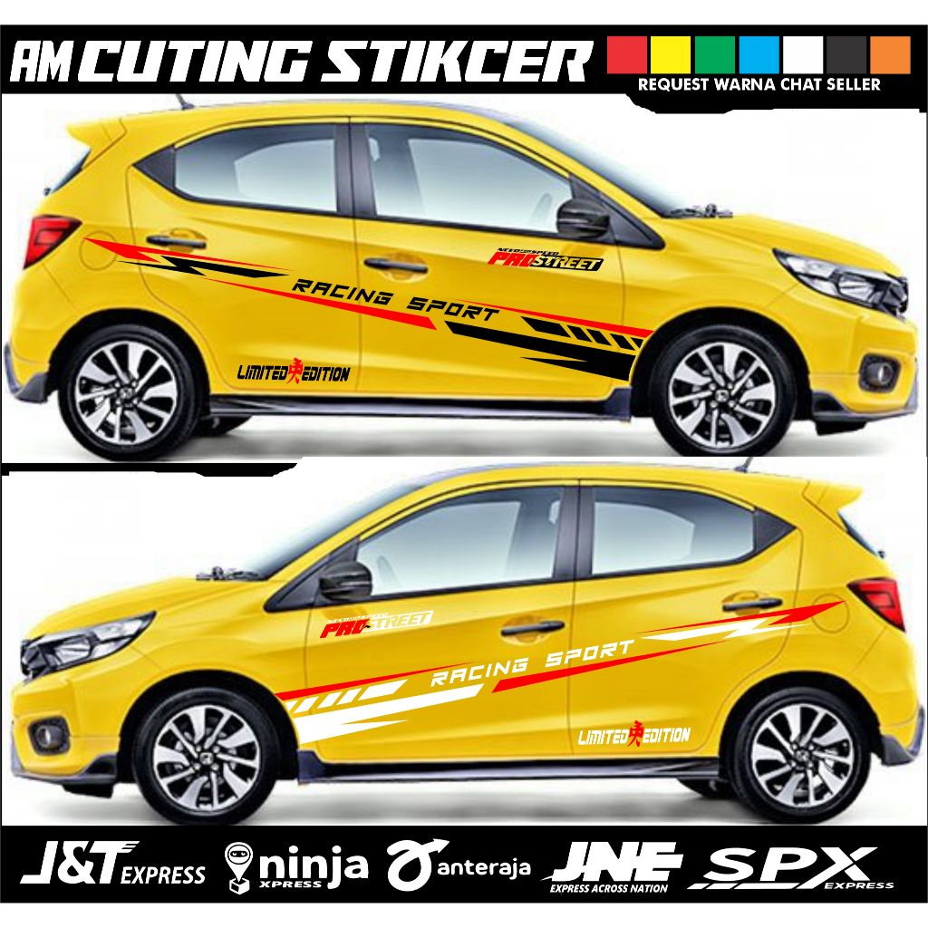 STIKER MOBIL BRIO STIKER CUTTING HONDA BRIO STIKER MOBIL BRIO TERLARIS