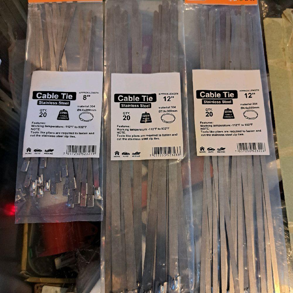 Kabel ties stainless steel