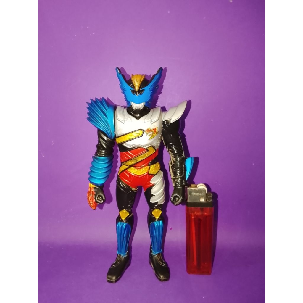Figure Satria Bima X Storm Mode ( biru ) Bandai