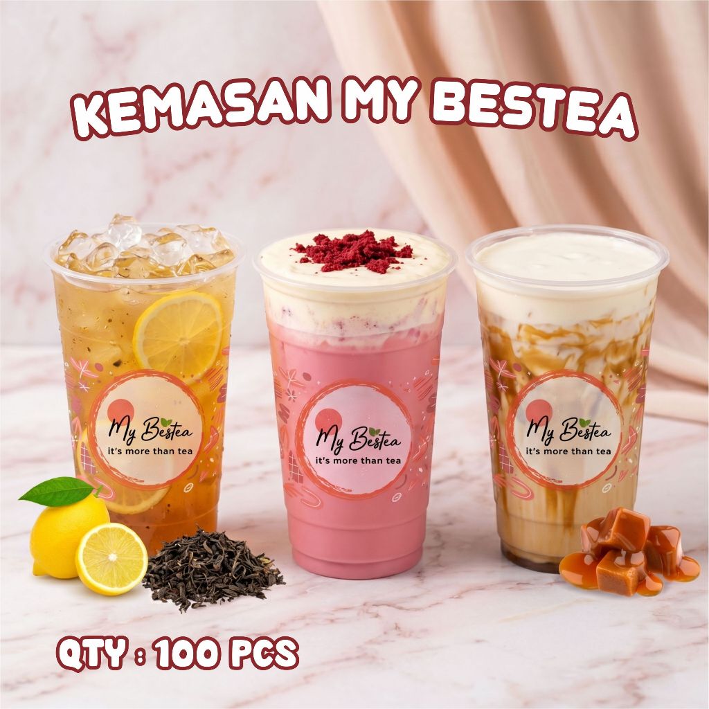 Kemasan Cup My Bestea - 1 Pack Isi 100 Pcs