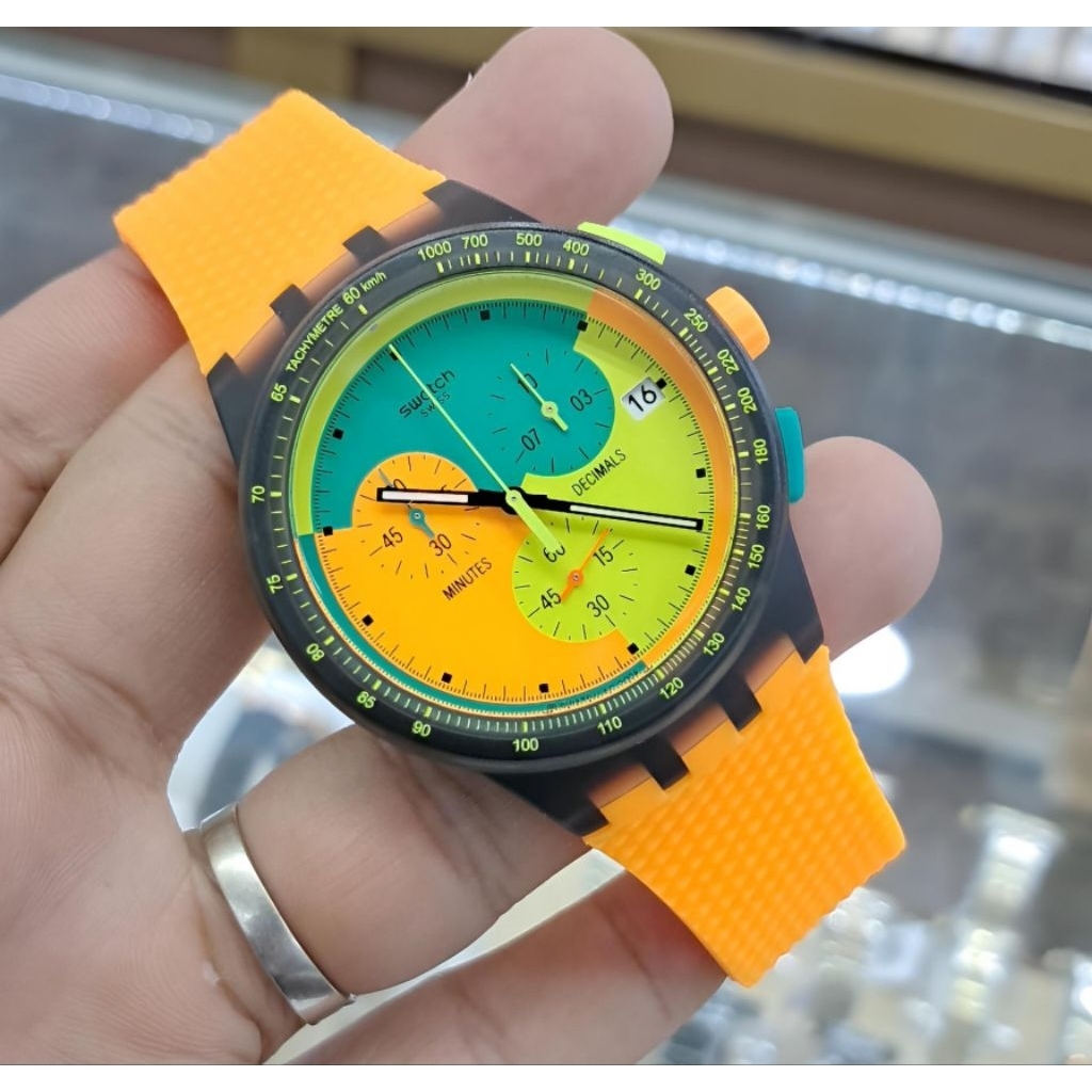 New jam tangan Swatch original SUSB422 Jam tangan pria swatch original  susb422