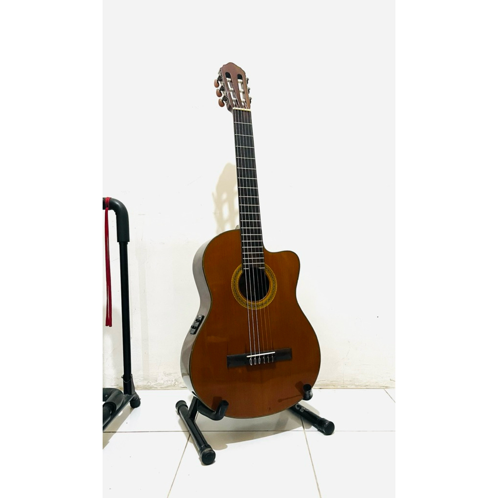 Gitar CORT AC250CF NAT Top Solid Original