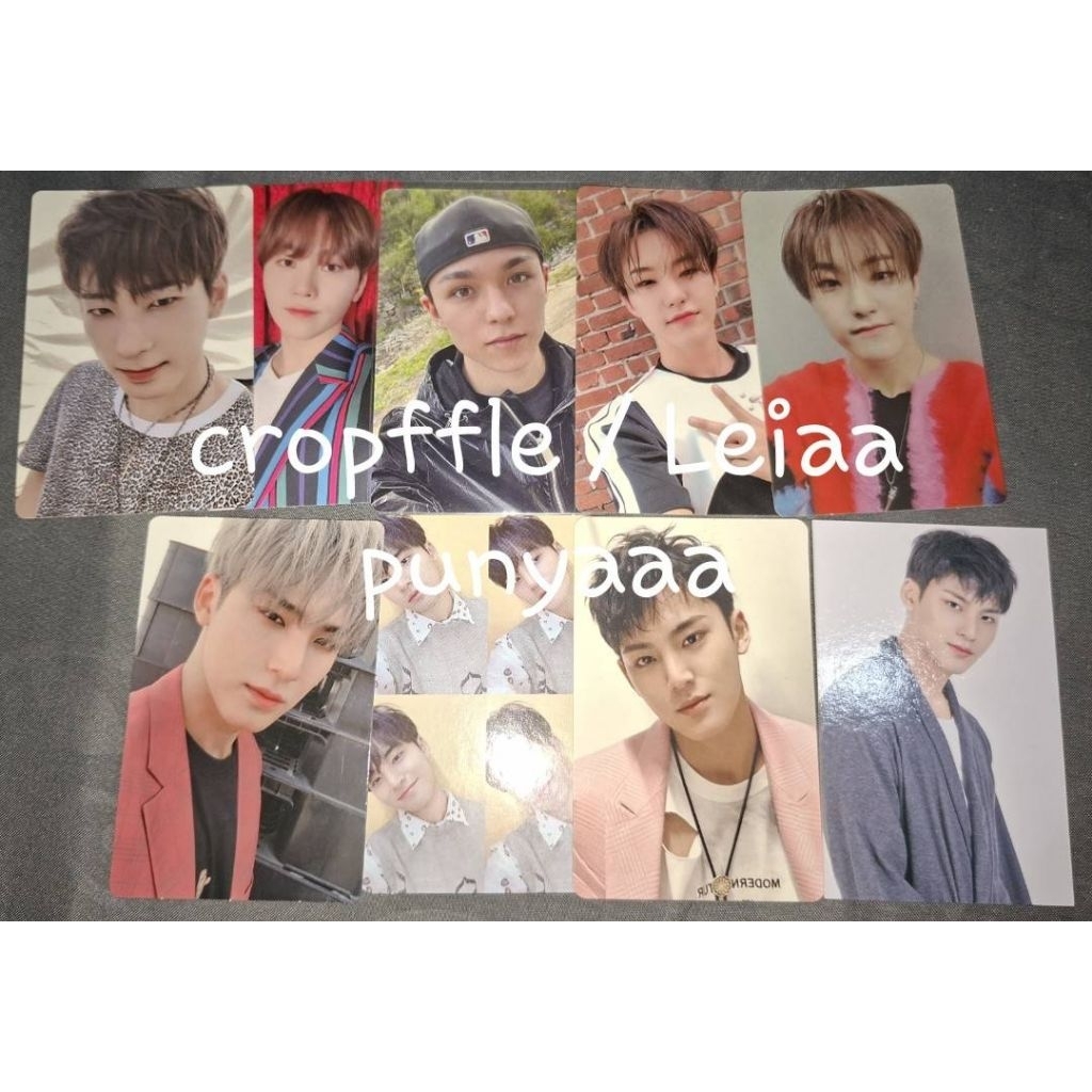 PHOTOCARD SEVENTEEN MINGYU WONWOO VERNON SEUNGKWAN HOSHI AN ODE REAL GRID