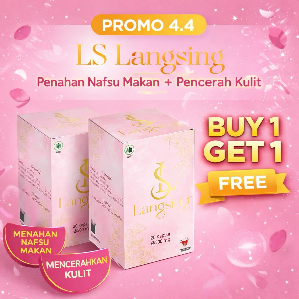 Pelangsing Tubuh Herbal LS Slim PIL DIET HERBAL | PENURUN BERAT BADAN BPOM | PELANGSING BPOM
