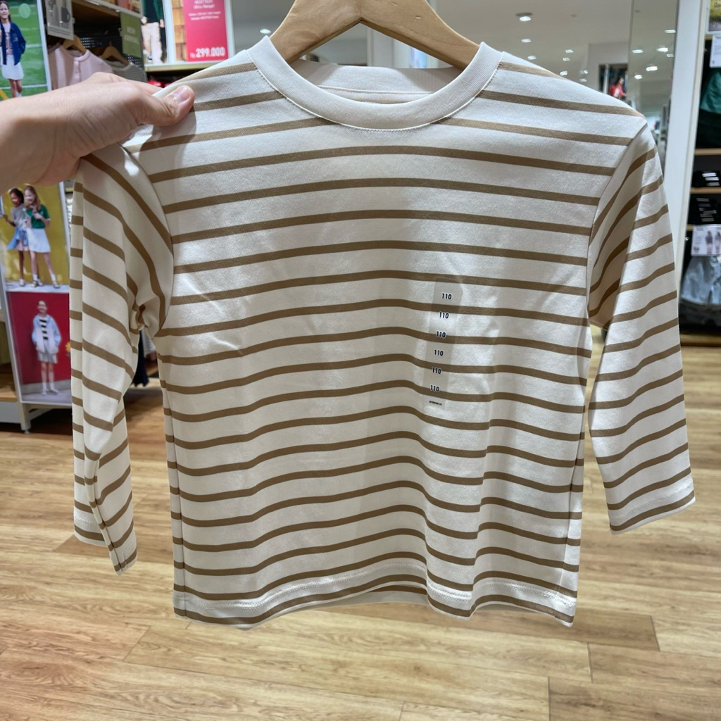 Tshirt Uniqlo Kids airism stripe