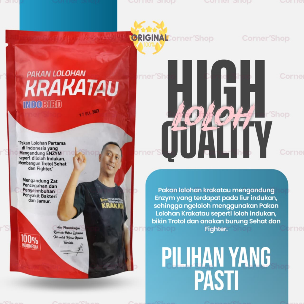 KRAKATAU PAKAN LOLOHAN MURAI BATU TROTOL