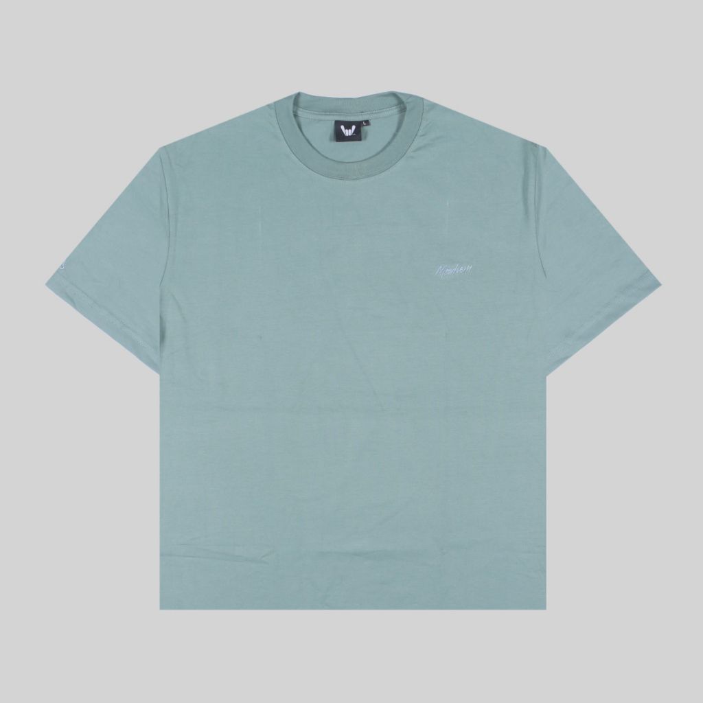 MAYHEM Tshirt Lobo Sage Green | Kaos Oversize