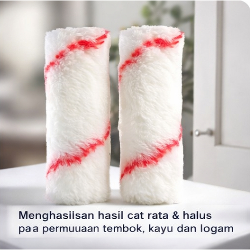 Kuas Roll Cat Kapal Kecil Refill 4 inch CISAL | Kuas Roll Cat Minyak