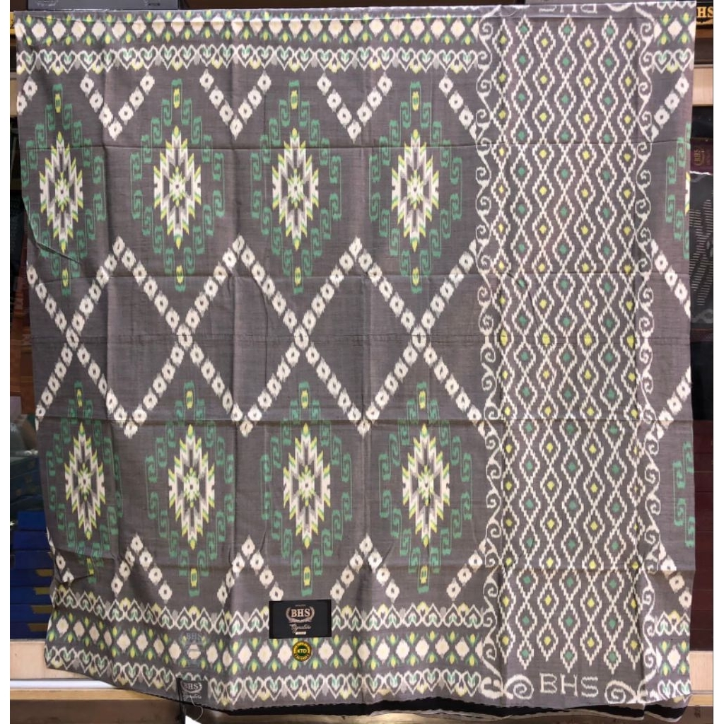 Sarung BHS Signature KTD, KGD, KSS Silver Lawas Spunsilk Mercerized Jahit Tengah ATBM Limited (Bisa 