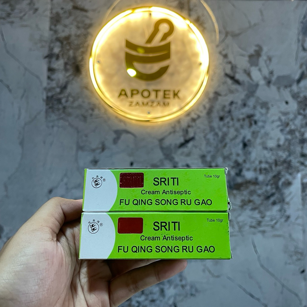 SALEP SRITI KRIM ANTISEPTIK 10GRAM TERMURAH ORI | APOTEK ZAMZAM