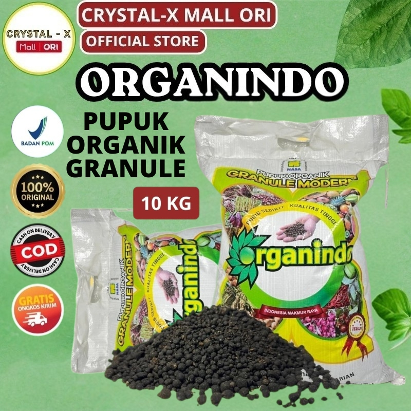 Pupuk Organik Granule NASA 10kg Supernasa Penyubur Tanah Hemat NPK 50% Tingkatkan Hasil Panen