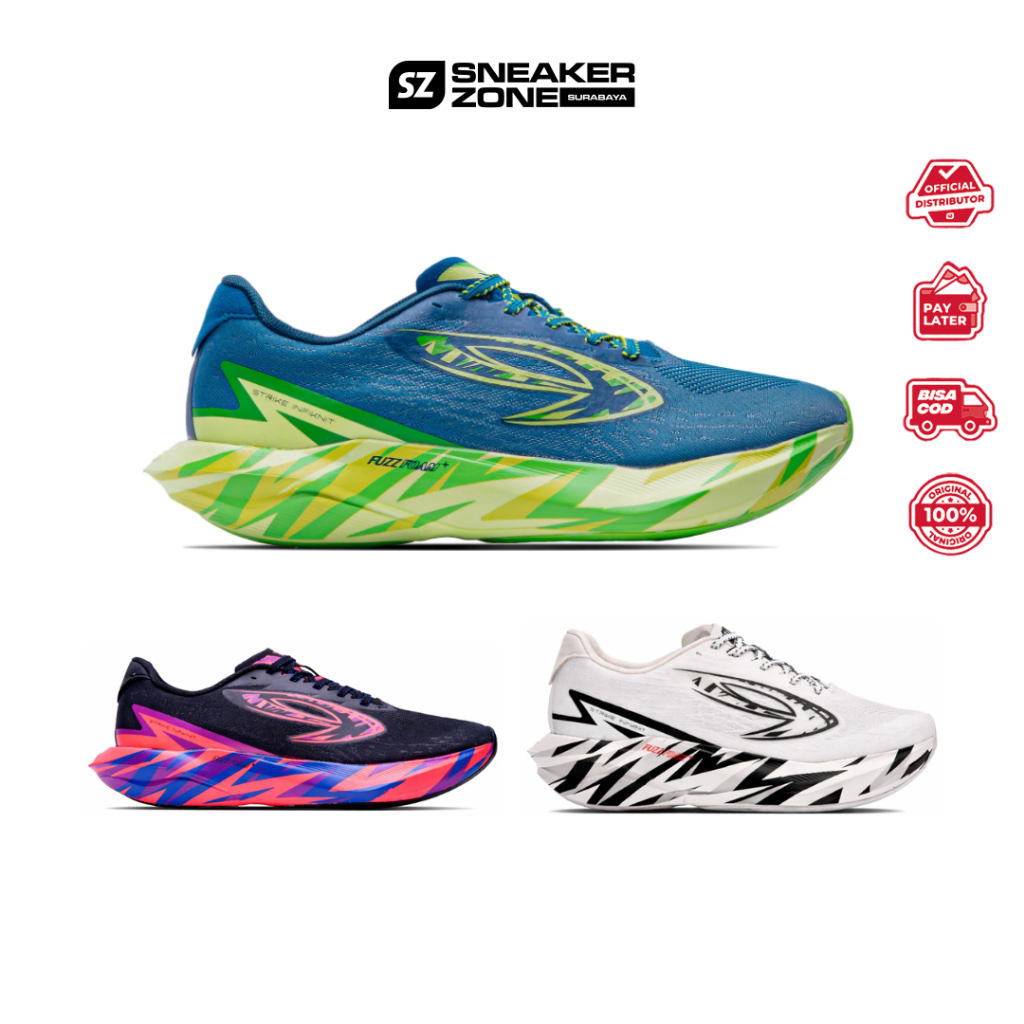 SEPATU RUNNING - NINETEN HAZE STRIKE KNIT - HAZE STRIKE KNIT - SPEED RUN - INTERVAL