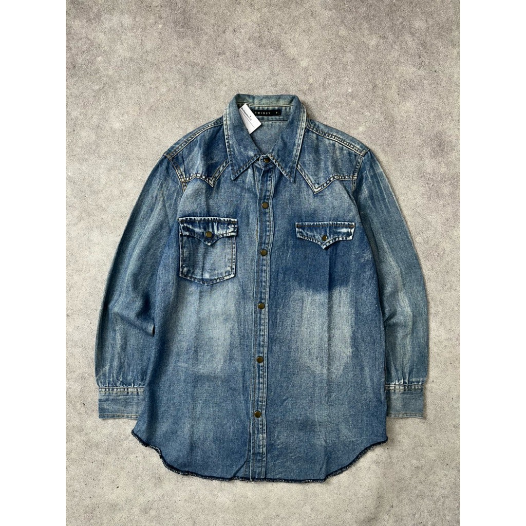 TWIGGY western denim shirt