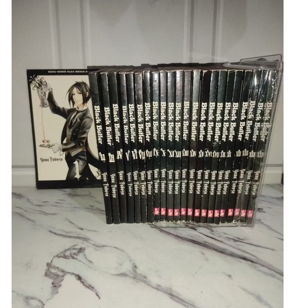 komik black butler vol 1-24 set kolpri (-vol18)