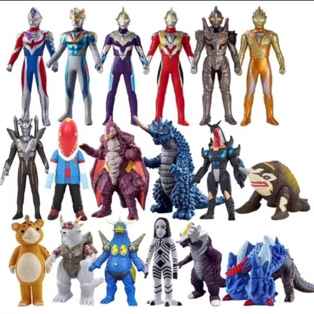 Action figure Ultraman bandai mainan ultraman
