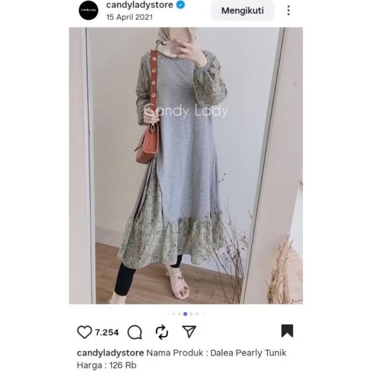 Preloved tunik Candylady