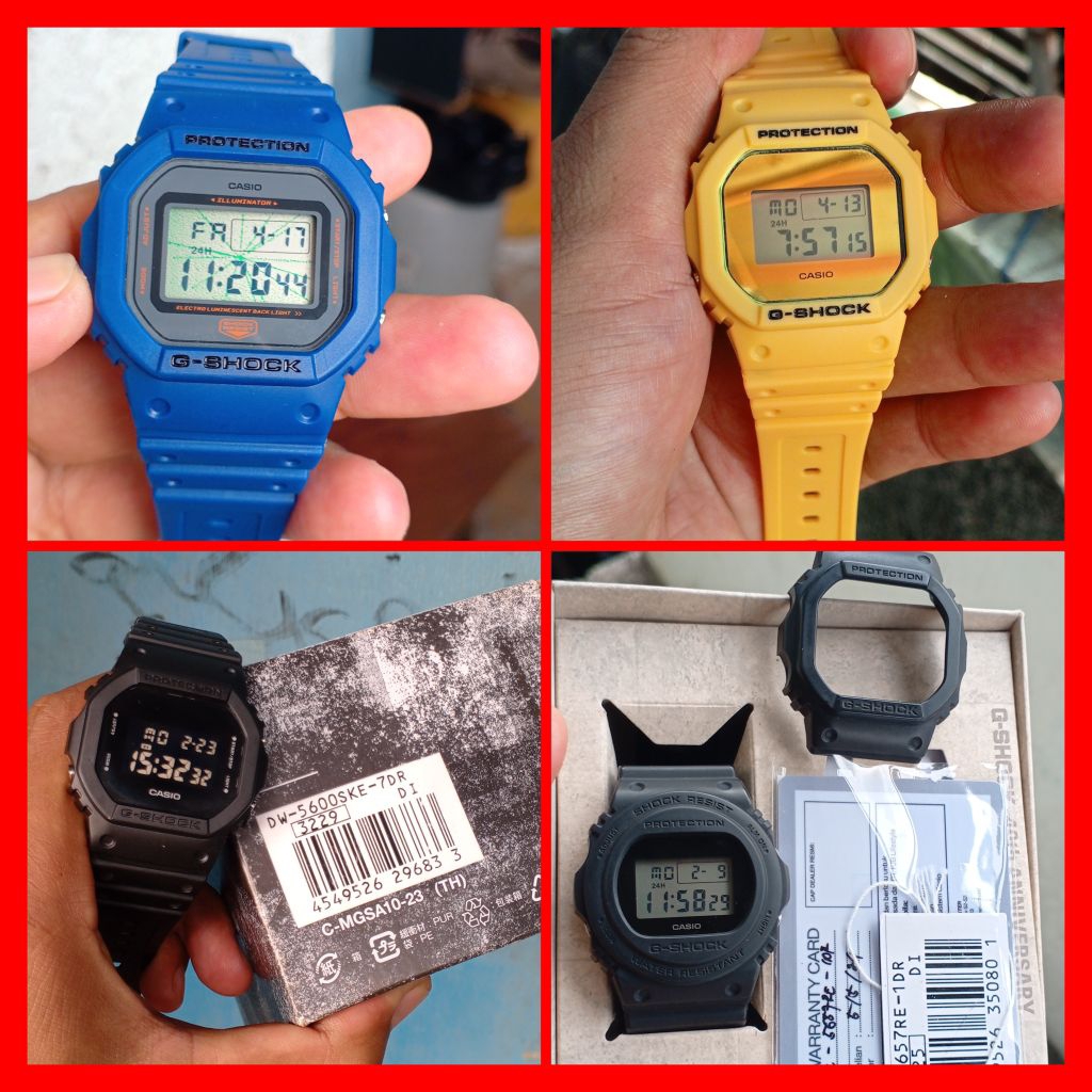 Jam tangan Casio G-Shock DW5600 original