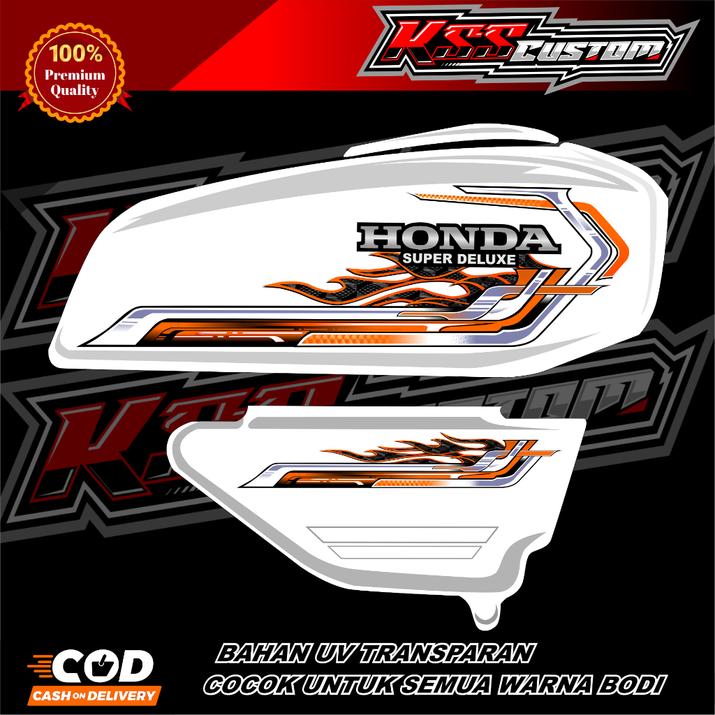 STRIPING GL 100 BAHAN TRANSPARAN - STRIPING GL CEPEK - STRIPING GL 125 TRANSPARAN