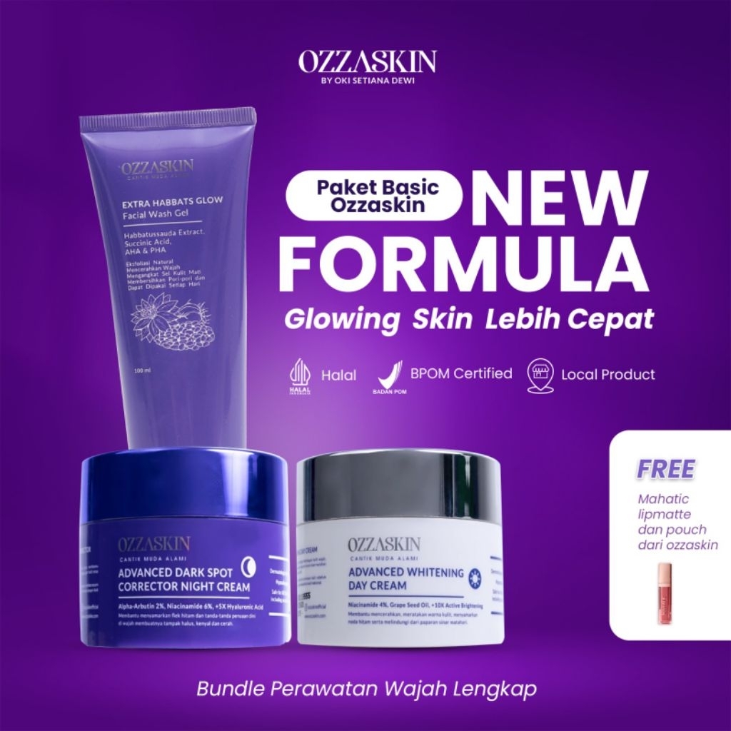 ozzaskin set Basic dark spot by OKI Setiana Dewi