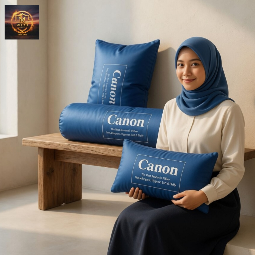 PAKET MURAH 2BANTAL 1GULING Isi Kapuk Daswol Hyget premium