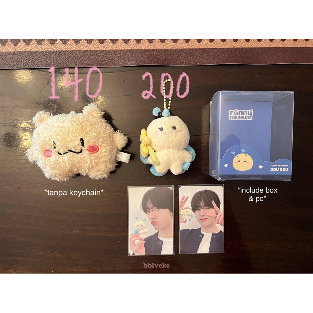 preloved truz ruru tatton mascot bagcharm jpn & funny plush keyring ddu ddu official
